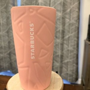 Pink Geometric Starbucks Ceramic 12 oz. Mug